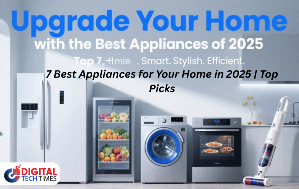 7 Best Appliances for Your Home in 2025 Top Picks