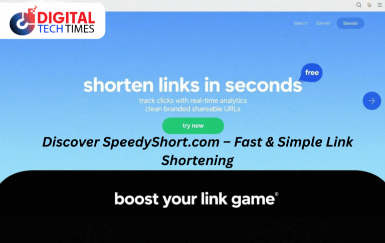 Discover SpeedyShort.com – Fast & Simple Link Shortening