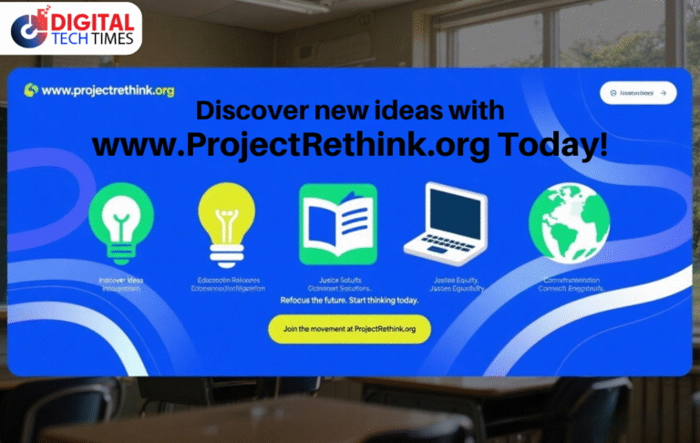 Discover New Ideas with www.projectrethink.org Today
